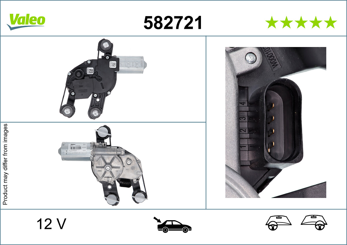 WIPER MOTOR REAR VW GOLF VIII